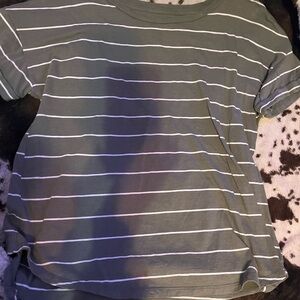 Striped Green T-Shirt